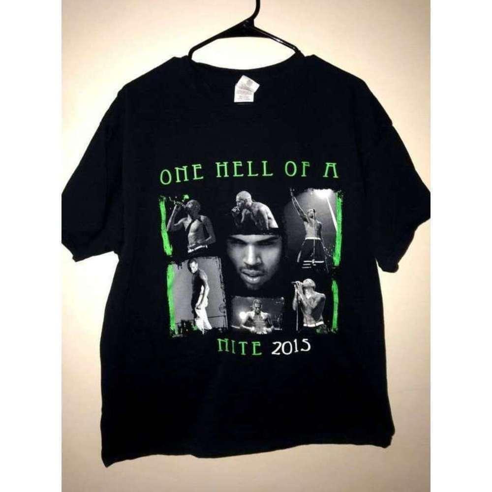 Chris Brown Tour Graphic Retro Music Concert Graphic Unisex Fan T-Shirt